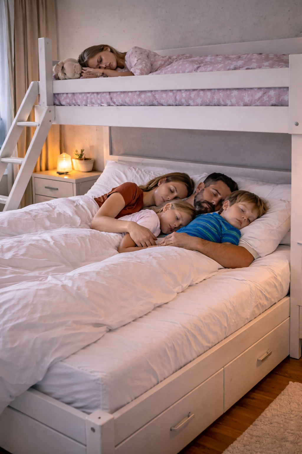 Familjesäng – en praktisk och mysig lösning för hela familjen